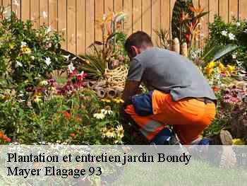 Plantation et entretien jardin  bondy-93140 Mayer Elagage 93