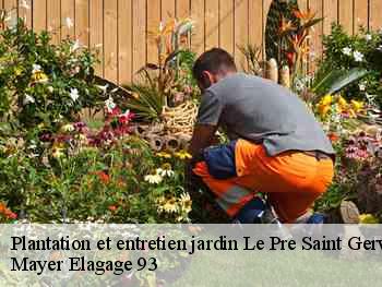 Plantation et entretien jardin  le-pre-saint-gervais-93310 Adolphe Elagage