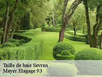 Taille de haie sevran-93270 Mayer Elagage 93
