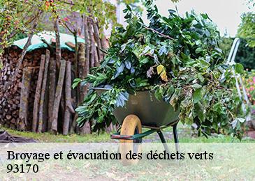 Broyage et évacuation des déchets verts 93170