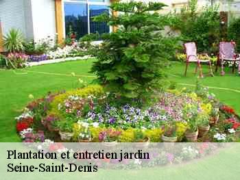 Plantation et entretien jardin Seine-Saint-Denis 
